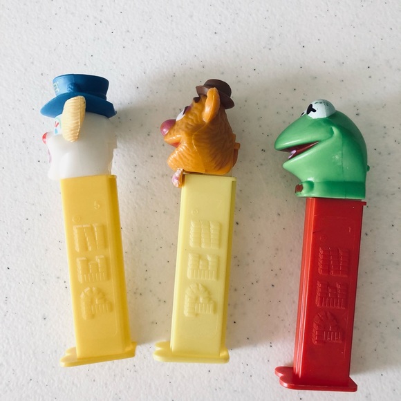 Fossie Bear, Kermit, Clown Pez Dispensers - Picture 4 of 6